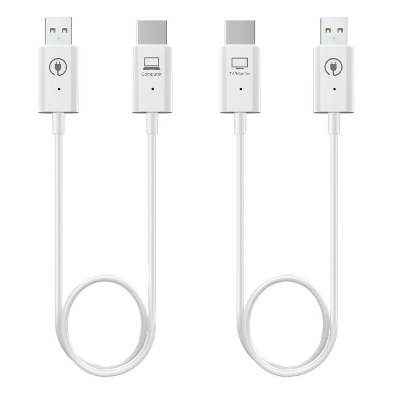 Беспроводной передатчик-приемник HDTV с питанием от USB Поддерживает разрешение Full 1080P