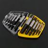 5/6Pcs Damaged Broken Screw Remover Extractor,Drill Bits Steel Durable Easy Out Remover Tool,Works On Wood and Machine Screws