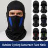 Breathable Summer Cycling Ice Silk Headscarf: Two-Color Windproof Mesh Face Mask