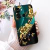 For Itel P40 Plus Case P683L Luxury Butterfly Tree Painted Cover Soft Silicone Phone Case For Itel P40 P662L P 40 ItelP40 + Bags