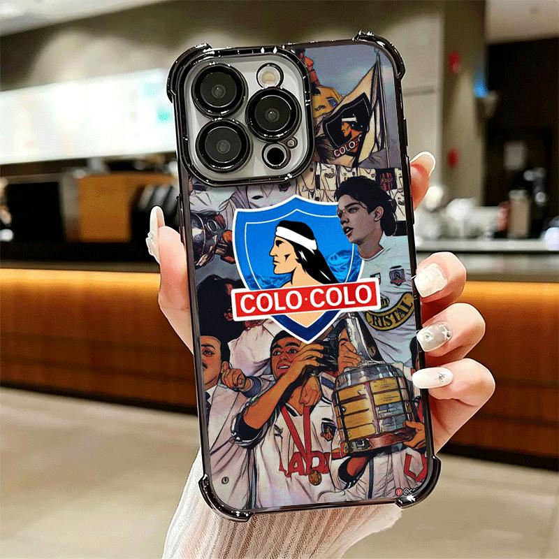 Социальный и спортивный клуб Коло Покрытие Чехол для телефона Для Iphone 16 17 Pro Max Air 16E 14 15 Plus 12 13 Mini Противоударный Чехол с Airbag