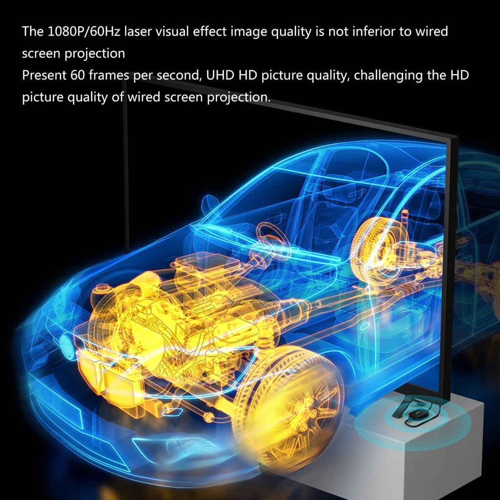 Беспроводной HDMI-совместимый передатчик для дома, автомобиля, Airplay, VGA-адаптер, ТВ-приставка, зеркальный экран, зеркальное отображение Wi-Fi, дисплейный ключ