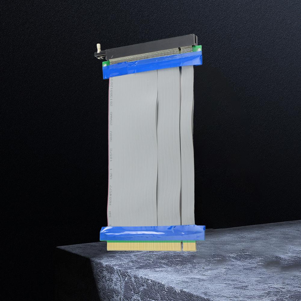 PCI Express 16X Riser Card Extender Flexible Extension Cable 15cm DIY Electronics for 1U 2U Small Case