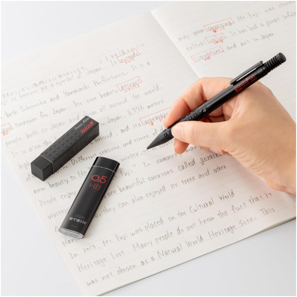 PENTEL Ластик Smash Черный 4 штуки AMZ-ZETH17SMN4