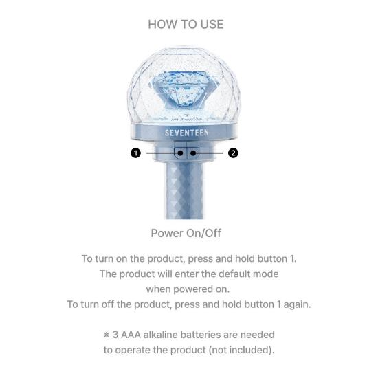 アイドル SEVENTEEN LIGHT STICK 10TH ANNIVERSARY SHIP FROM US] Seventeen Official 10th Anniversary Lightstick | eBay