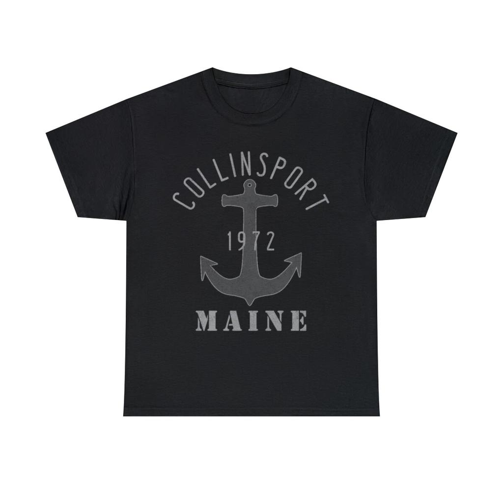 Collinsport Maine Retro Graphic Tee Shirt, S-5XL