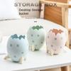 Egg Shape Pencil Case Standable Stationery Storage Box New Dinosaur Egg Pen Holder  Kids Boys Girls