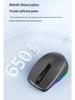 Беспроводная RGB-мышь M106 USB-C, двухрежимная и перезаряжаемая, для настольного компьютера, ноутбука и планшета