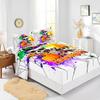 Four-Piece Mattress Set 3D Digital Printing Mattress Protective Cover Halloween Mattress