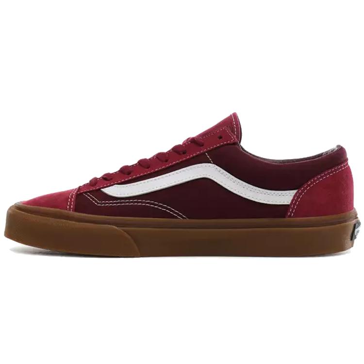 Стиль 36 Vans 'Свекольно-красный с gum' VN0A3DZ3T65