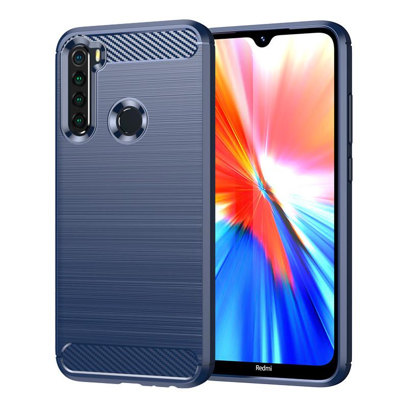 Для Redmi Note 8 2021 Чехол для Redmi Note 8 8T Чехол 6,3 дюйма из углеродного волокна Противоударный силиконовый бампер для Redmi Note 8 Pro