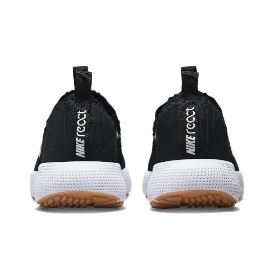 Nike Wmns React Escape Run Flyknit Черный Белый DC4269-001