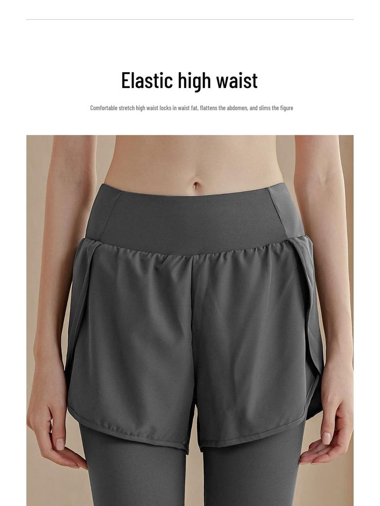 Женские леггинсы для йоги с высокой талией: Контроль живота, Подтяжка бедер, Эластичный, Большой размер, Плотная посадка, Идеально подходит для бега и фитнеса.