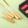 5Pcs Smooth Strokes Long Line Brush Set Wood  Handle Art Paint Brushes  Comics Painting