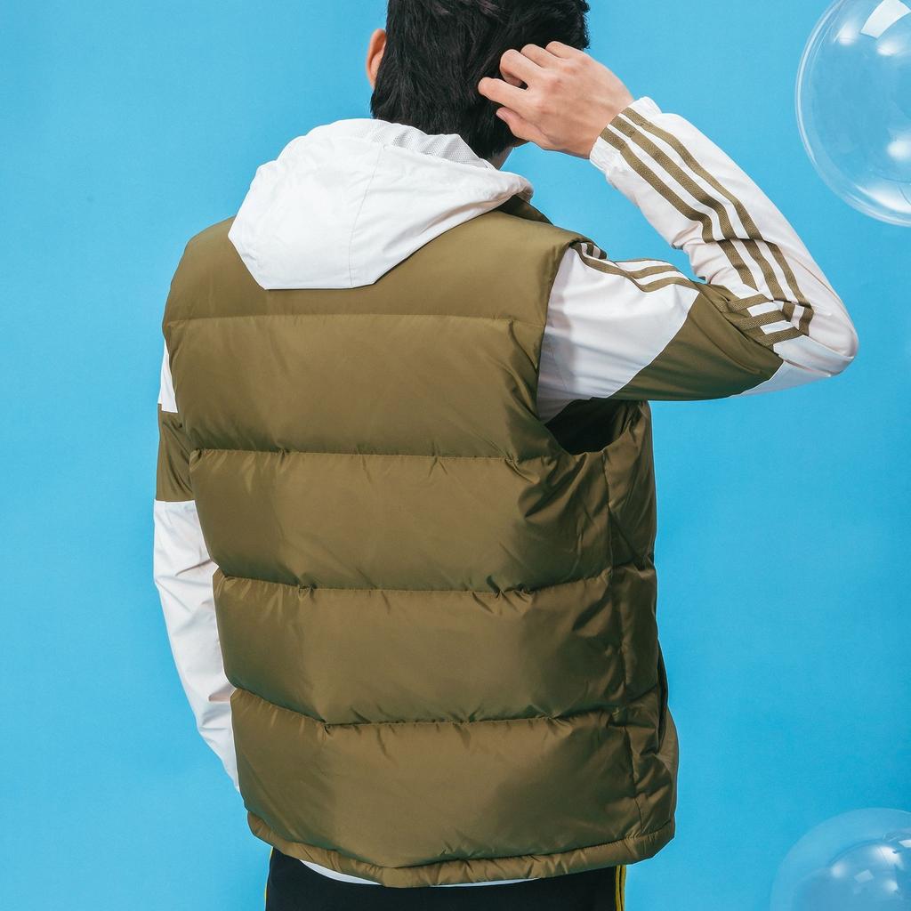 Adidas Neo Sport Collar Down Vest Мужская верхняя одежда Армейско-зеленый H45278