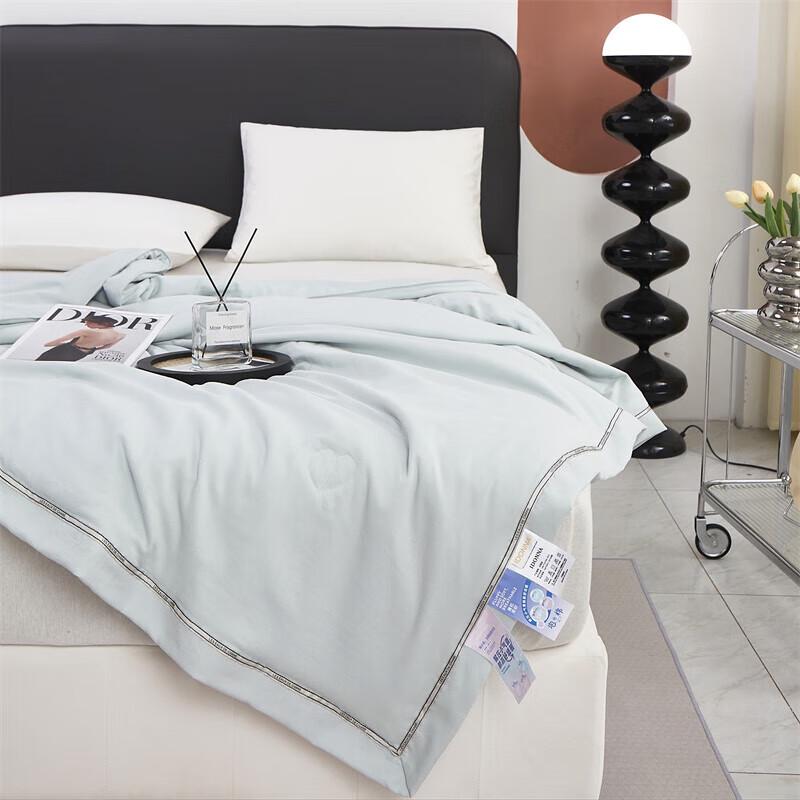 Donner Home Textiles Роскошное жаккардовое одеяло из ледяного шелка