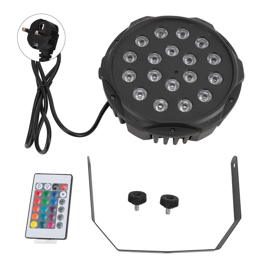 Светодиодный сценический свет 18 X 3 Вт DMX 512 контроллер звуковая активация режим Master Slave DJ Party Lights для Sta