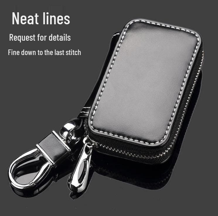 Universal Remote Key Case: Stylish Korean Design for Men & Women, Waist-Mounted and Cute