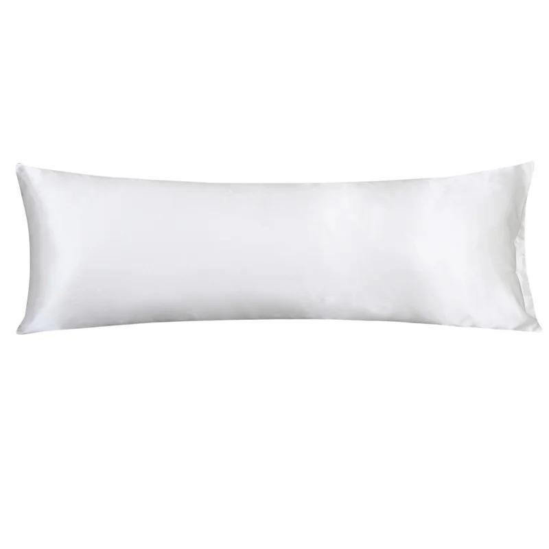 Body Size Pillow Cases High-end Pillow Cover Couple Double Pillow Case Solid Color Cases Safety No Zipper
