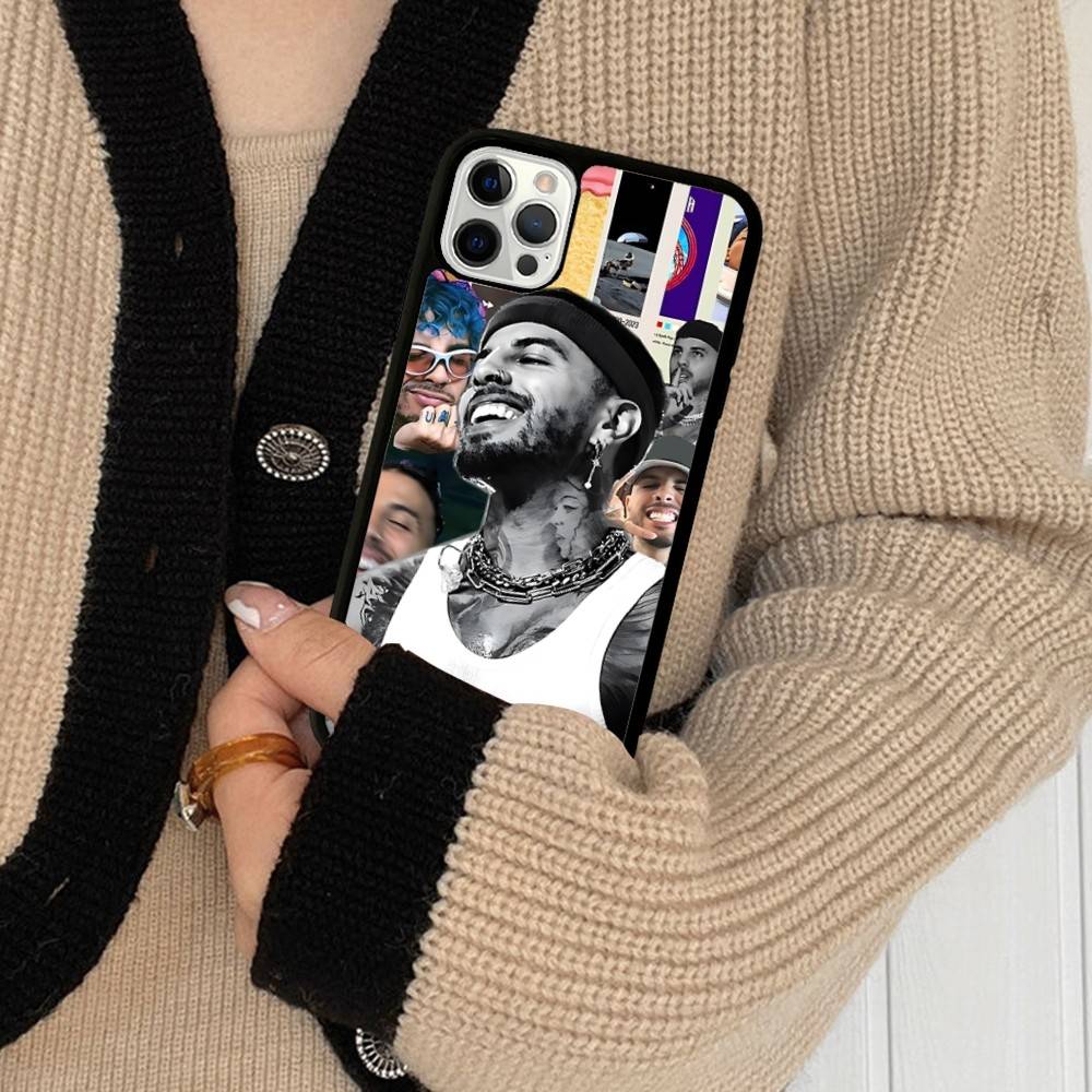 Epc Music R-Rauw Alejandro Rap Phone Case For IPhone 17 16 Pro Max 11 12 13 14 15 Hard PC+TPU Bracket Back Cover