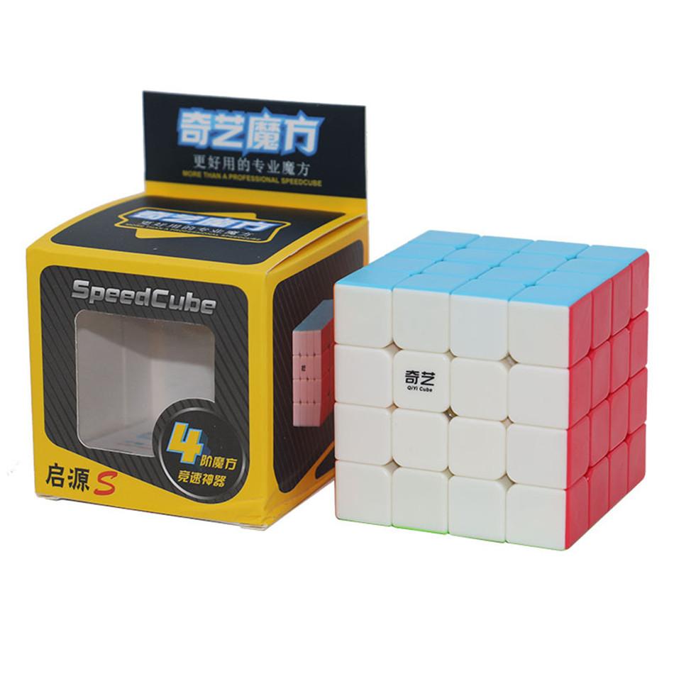 QiYi Yuan S 4x4 V2 Speed Cube 4x4x4 головоломка Speed Magic Cube 4 слоя Speed Cube профессиональная игрушка-головоломка для детей подарок