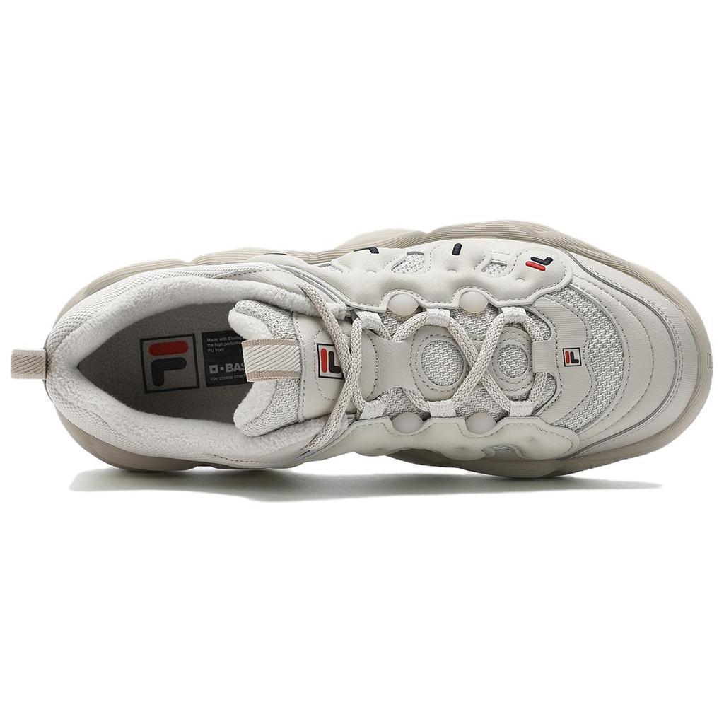 Fila Флисовые низкие повседневные кроссовки Мужские кроссовки Овсяно-коричневые F12M441111FVS