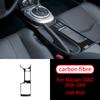 Для Nissan 350Z 2006-2009 1 шт. настоящее углеродное волокно наклейка для хранения переключения передач отделка салона автомобиля аксессуары салона автомобиля