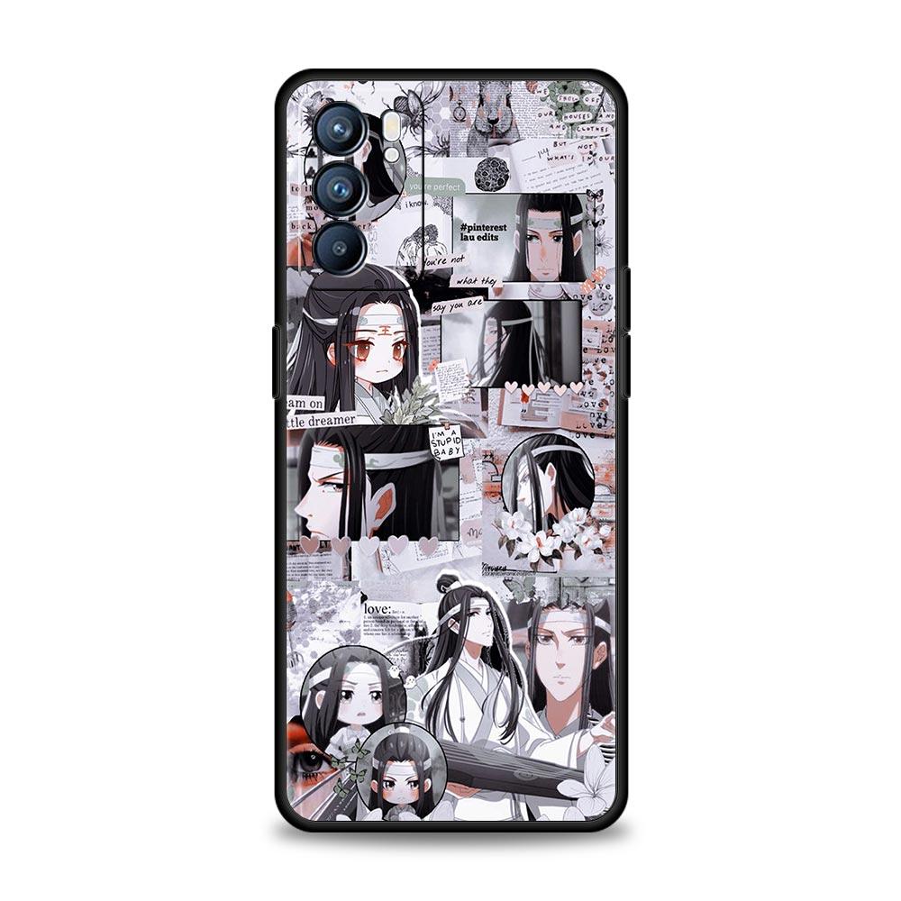 Чехол для телефона MDZS с аниме Mo Dao Zu Shi для Oppo Find X5 A54 A53 A52 A9 2020 A15 A95 A16 A76 A74 A12 Reno7 SE Reno6 Pro 5G