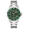 Master Diver GMT Stainless Steel Green Dial Quartz 7052.1134 100M Men's Watch