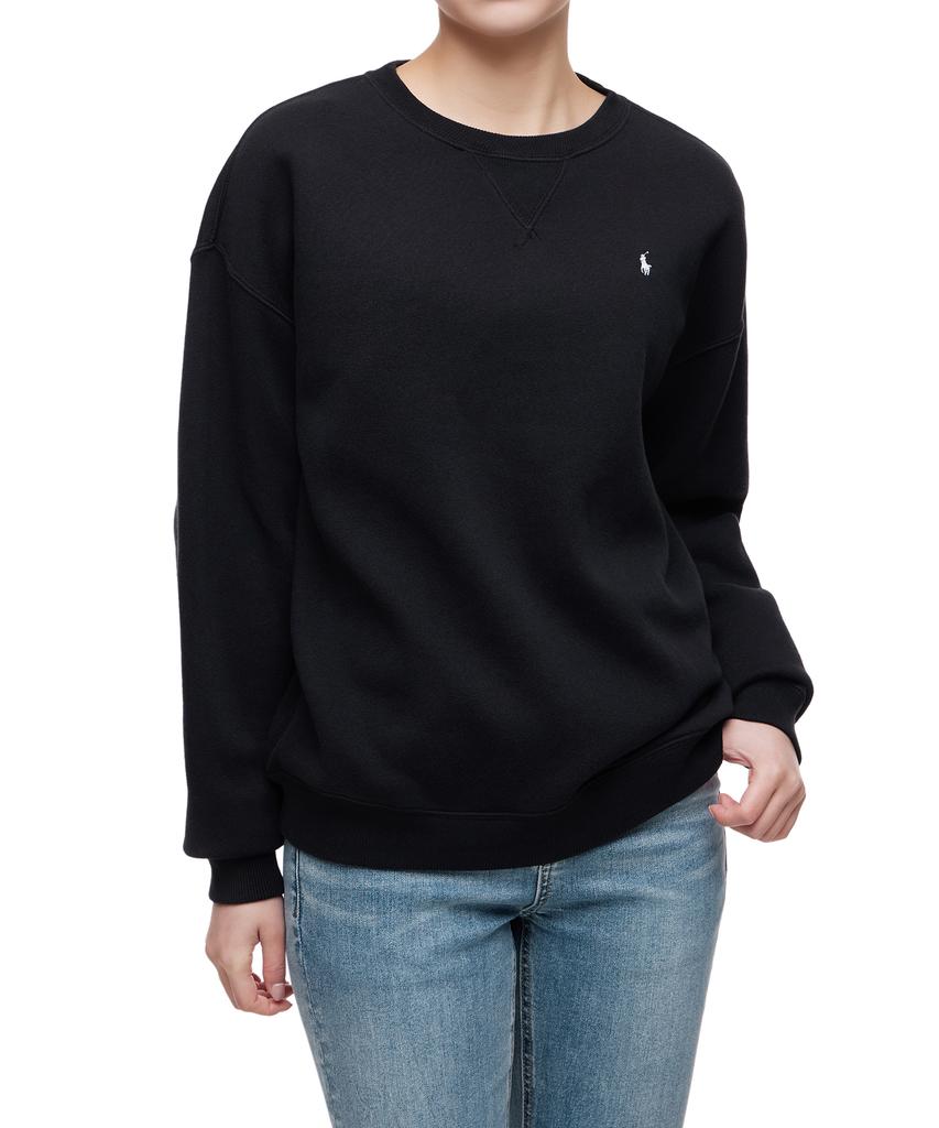 POLO RALPH LAUREN W Fleece Pullover - Black