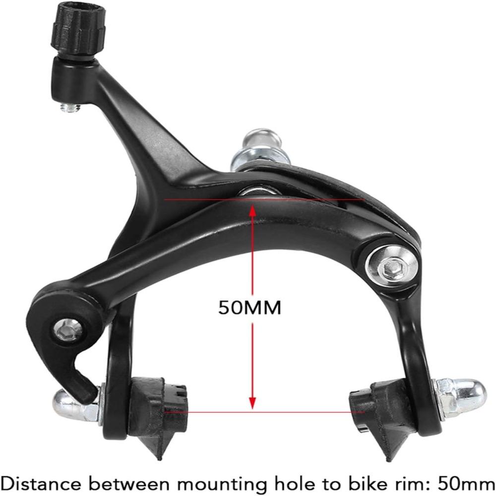 Black Bike Brake Kit 22.2 Mm Lever Clamp C Brake Caliper  Bike Maintenance