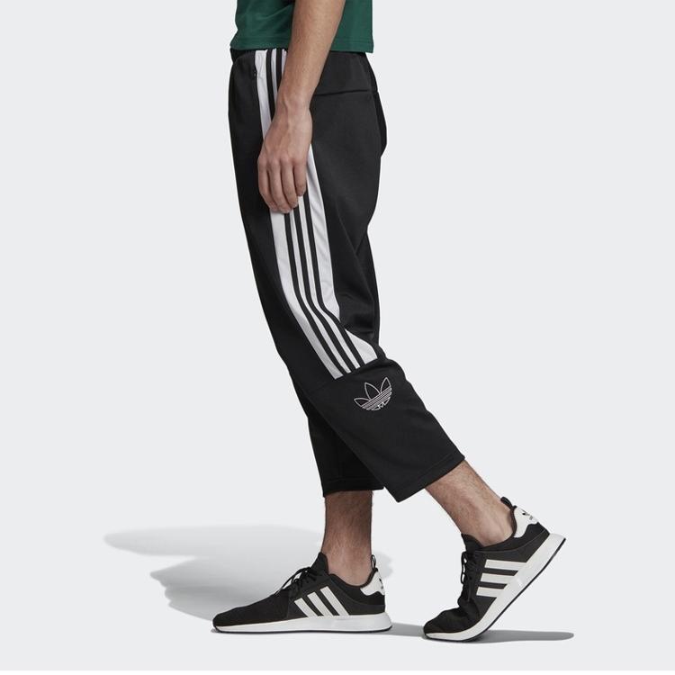 Adidas Брюки Originals Trefoil Sprt 7/8 Мужские брюки черные FK9999
