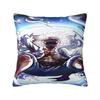 Japanese Adventure One Anime Piece-E Luffy Pillow Case Cushion Cover Pillow Cover Retro Trendy Pillowcases Sofa Home Decoration