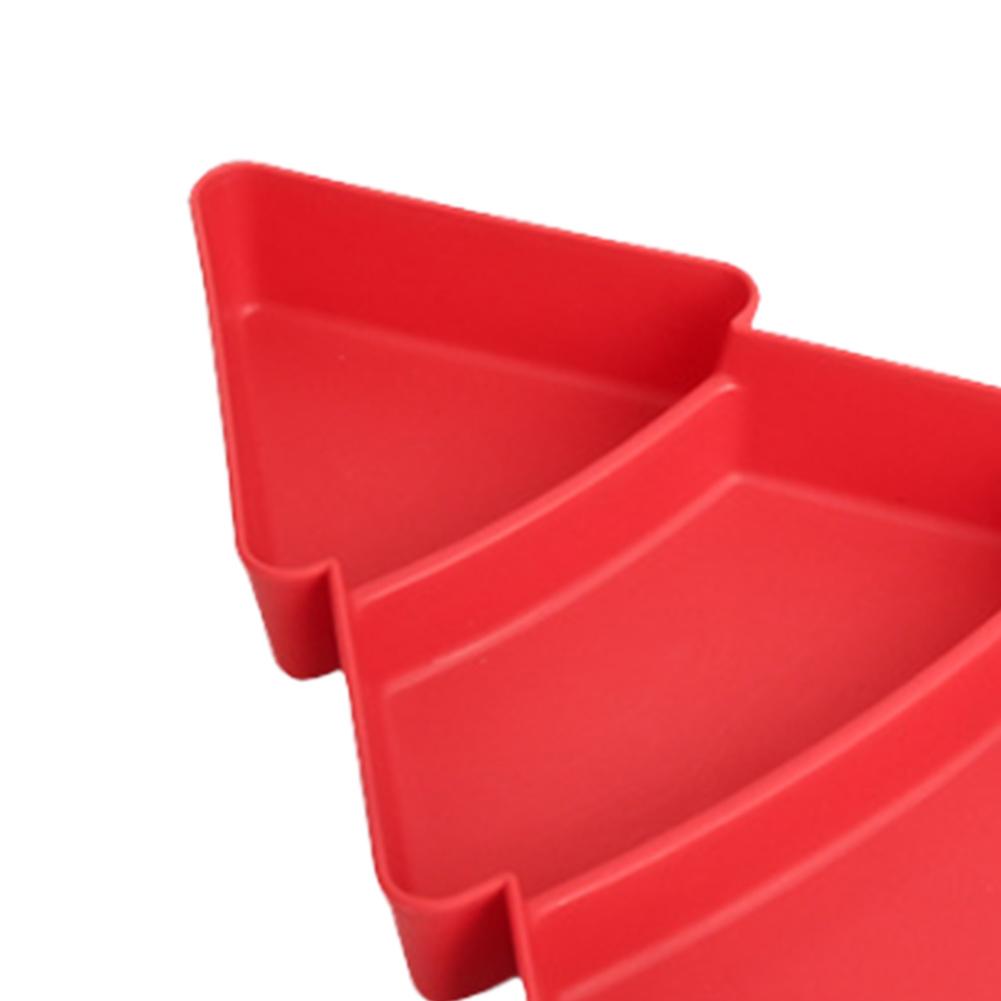 Рождественская елка Фруктовая тарелка Конфеты Рождественское украшение (Светло-синий)