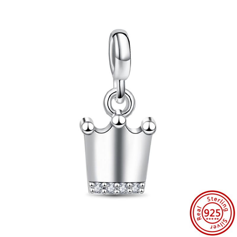 Стерлингового Серебра 925 пробы, мини-подвески серии Me, бусины, подходят для оригинального двойного звена, DIY браслет, женские подвески, ювелирные изделия