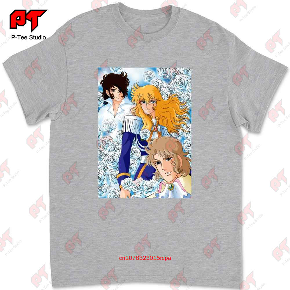 Lady Oscar Cartone Anni 80 Tshirt VFZU