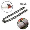 New 12/16inch Replacement Saw Chain Steel Chain Superior Technology Chain Mini Electric Saw Accessory