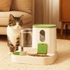 Автоматическая поилка для кошек с разделением сухого и влажного корма, интегрированная миска для кошек и собак для кормления водой