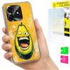 Etui Do Honor X5C Plus / X5C 4G Obudowa Foto Case Plecki Awokado + Szkło 9H