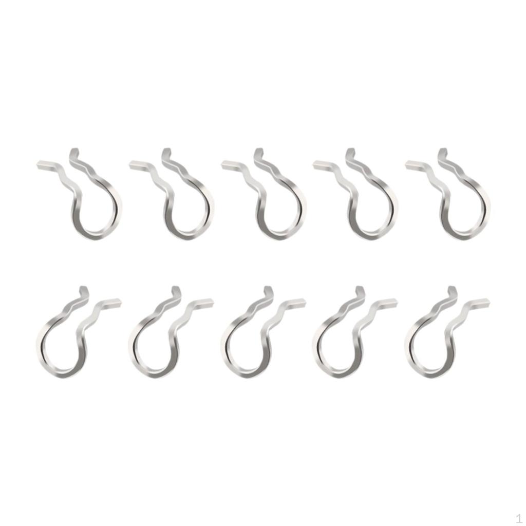 10 шт. велосипедные дисковые тормозные колодки, осевые болты, штифты, фиксирующие пружинные зажимы, металлический ремонтный тормоз