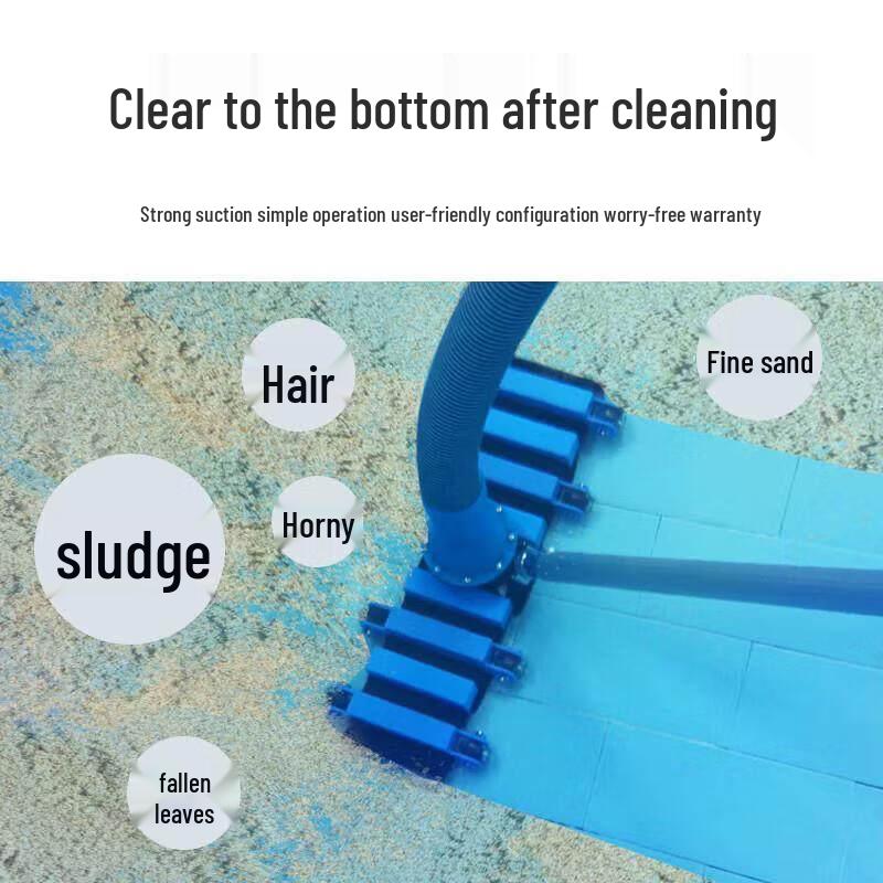 Pool Cleaning Machine with Self-Priming Pump