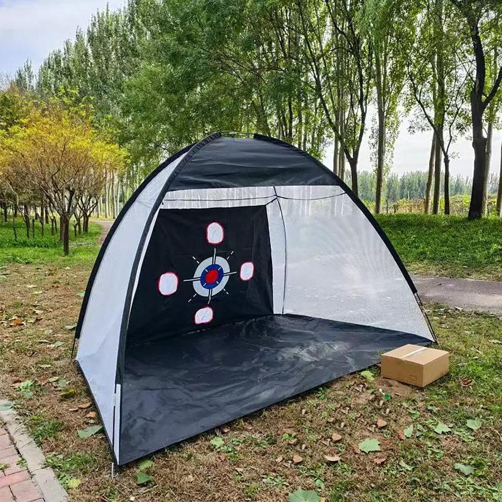 Outdoors Golf Practice Net, Golf Net Backyard Driving, Golf Swing Net, Heavy Duty Golf Practice Hitting Net, Quick Setup Golf Net with Carry Bag