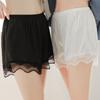 Pajamas Shorts Lace Anti Exposure Underwear Hollow Out Patchwork Safety Shorts
