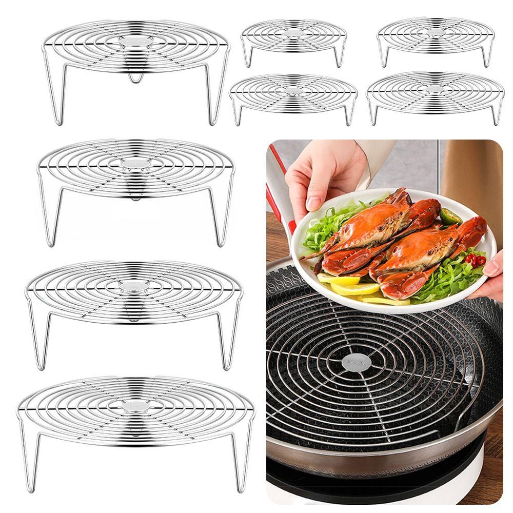 Multifunction Steamer Shelf Tray Stand Cooking Tableware Stand Steamer Rack Kitchen Accessories