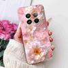 Для Realme 12 Pro RMX3842 6.7" Летний Лотос Милый Кот Мягкий Силиконовый ТПУ Чехол Для Realme 12Pro+ 12Pro Plus RMX3840 Защитный Бампер