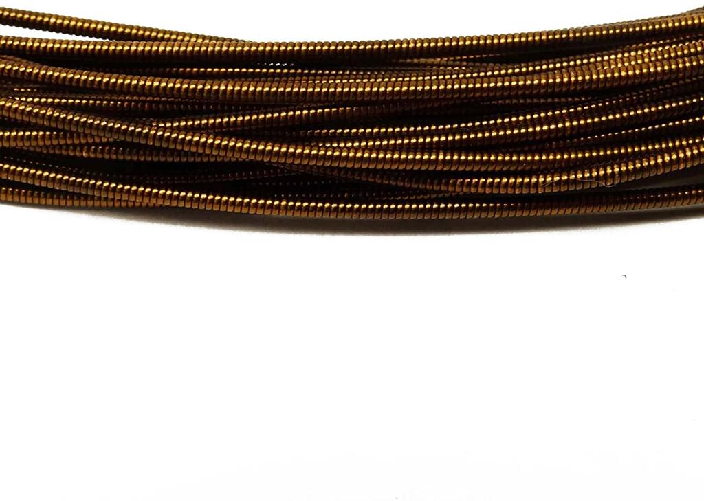 Коричневые слитки, декоративная слитковая нить, металлическая проволока, грубая изнаночная, 100 шт.