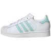 Women's Superstar 2 'White Semi Flash Aqua' Women's Sneakers JH7060