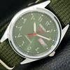 REFURBISHED JAPAN SEIKO 5 AUTOMATIC 6309A MENS ARABIC GREEN DIAL WATCH A427344-2 QRL-a427344