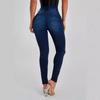 GMXIA Women's High-waisted Skinny Stretch Sculpted Hip Lift Jeans