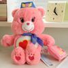 Love bear doll aviation series plush toy rainbow bear doll gift